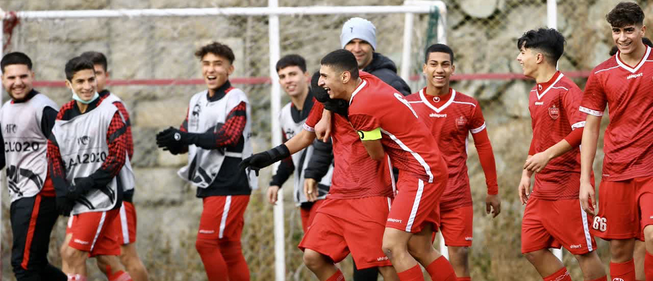 برتری نوجوانان پرسپولیس برابر نوجوانان کیا